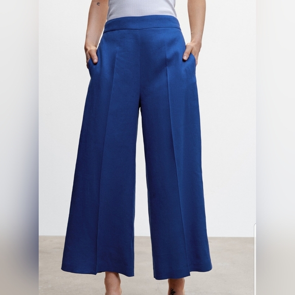 Mango | 100% Linen Culottes - Picture 1 of 9